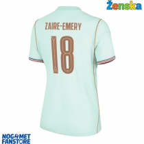 Francuska Warren Zaire-Emery #18 Gostujuci Dres za Ženska SP 2026 Kratak Rukav